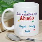 Mis Estrellas Taza de Cafe Personalizada